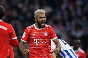 Choupo-Moting has scored eleven goals and provided three assists this season. AFP