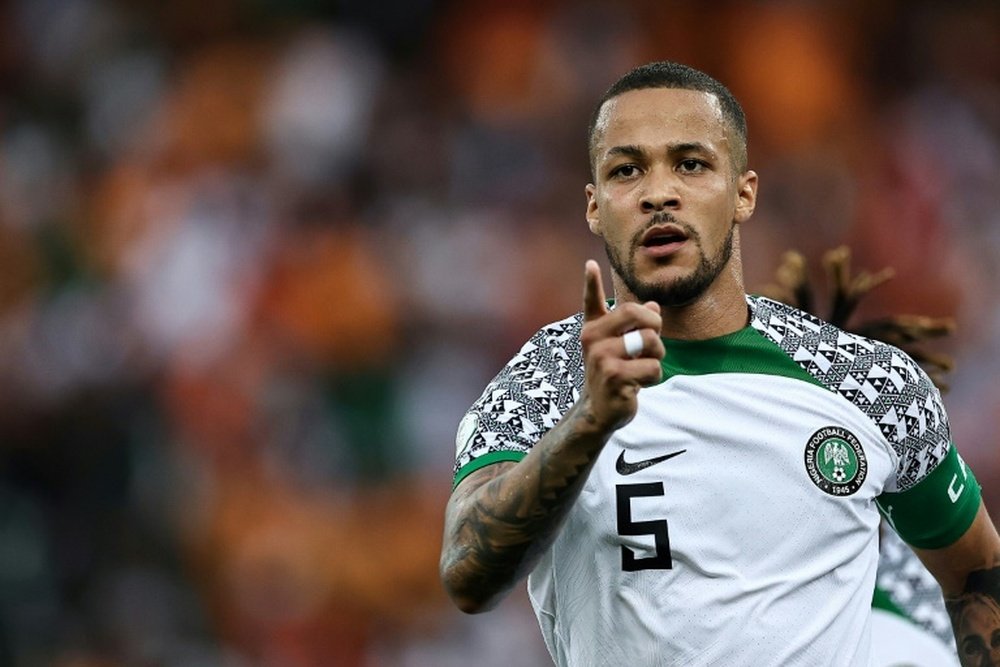 Troost-Ekong, capitaine du Nigeria, rêve de soulever la CAN. afp