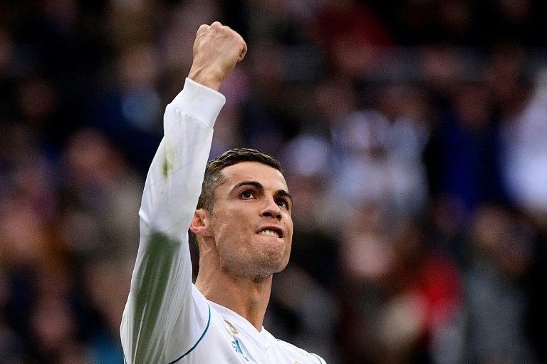 Cristiano Ronaldo arrivera en très bonne forme pour le 'Clasico'. AFP