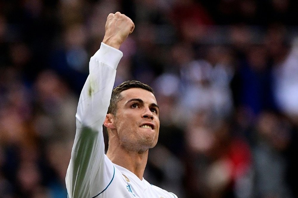 Cristiano Ronaldo arrivera en très bonne forme pour le 'Clasico'. AFP