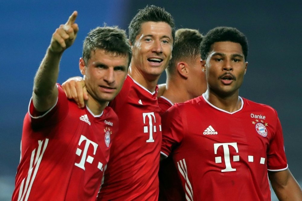 Le Bayern Munich rejoint le PSG en finale. AFP
