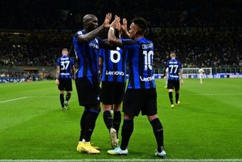 Inter are determined to make a move this winter. AFP
