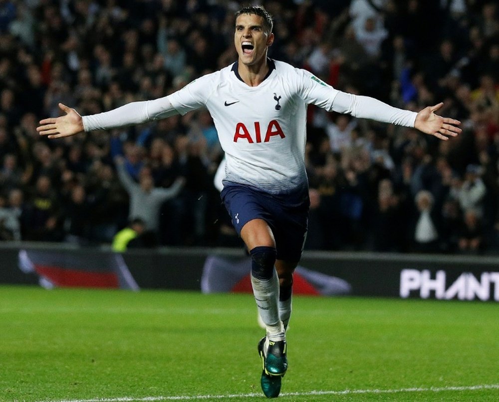 Lamela has been one of 'Spurs' star man so far this campaign. AFP