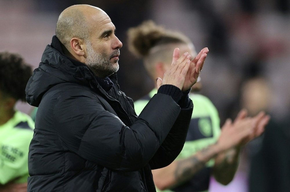 Guardiola thinks money equals success. AFP