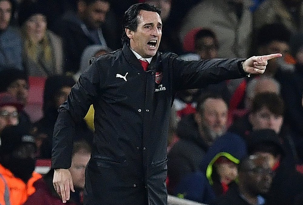 Emery's side will progress to the knockout stages with a win. AFP