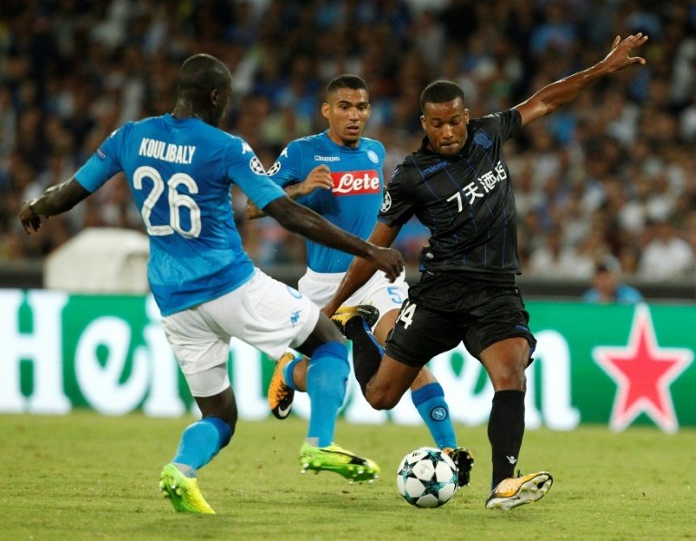 Napoli punish nine-man Nice. AFP