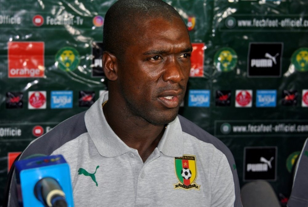 Clarence Seedorf's Cameroon side scraped a draw against minnows Comoros. AFP