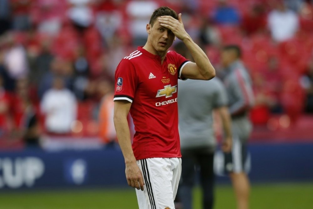 Manchester United lost the 2018 FA Cup final. AFP