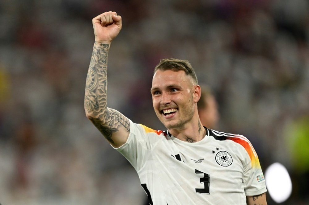 David Raum withdraws from the German national team due to an ankle injury. AFP