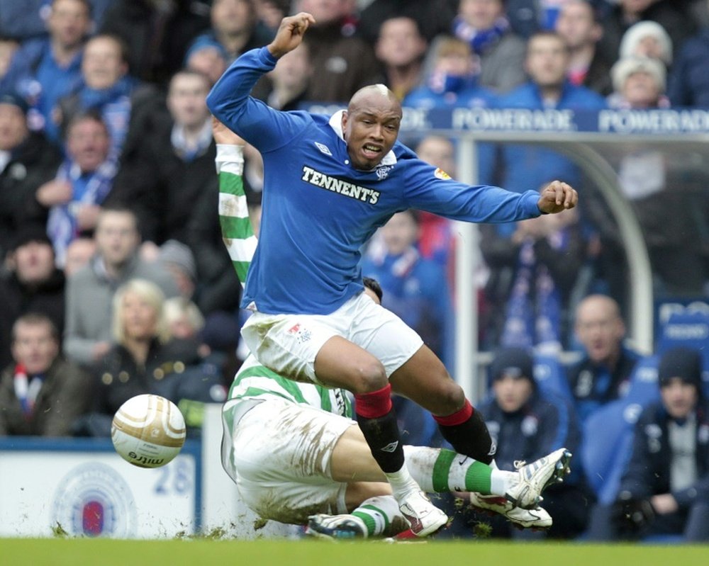Diouf has always courted controversy. AFP