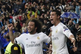 Ronaldo and Marcelo formed a legendary left wing at Madrid. AFP