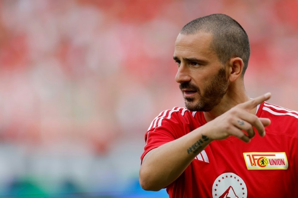 Bonucci in Champions. AFP