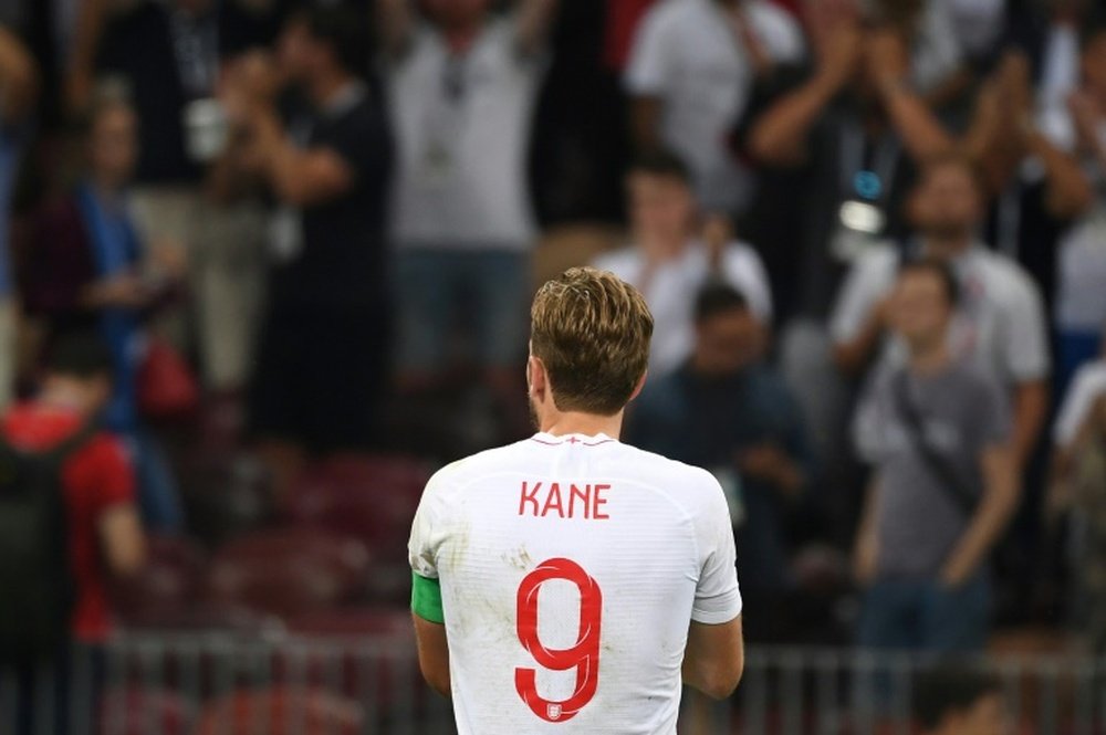 Harry Kane intéresse le Real Madrid. AFP