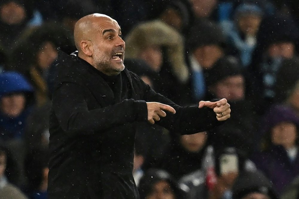 El Manchester City de Pep Guardiola sigue haciendo historia. AFP