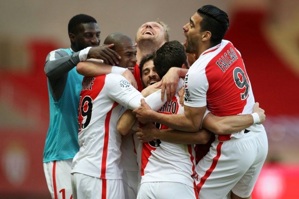 Monaco beat Bordeaux 2-1 at home.