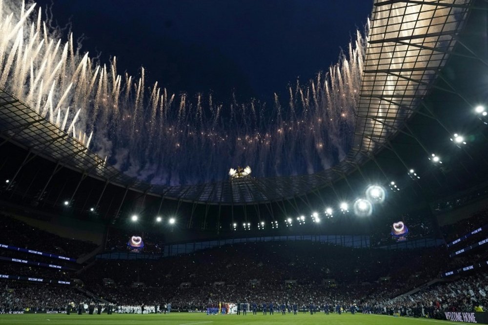 El Tottenham tiene que refinanciar su nuevo estadio. AFP