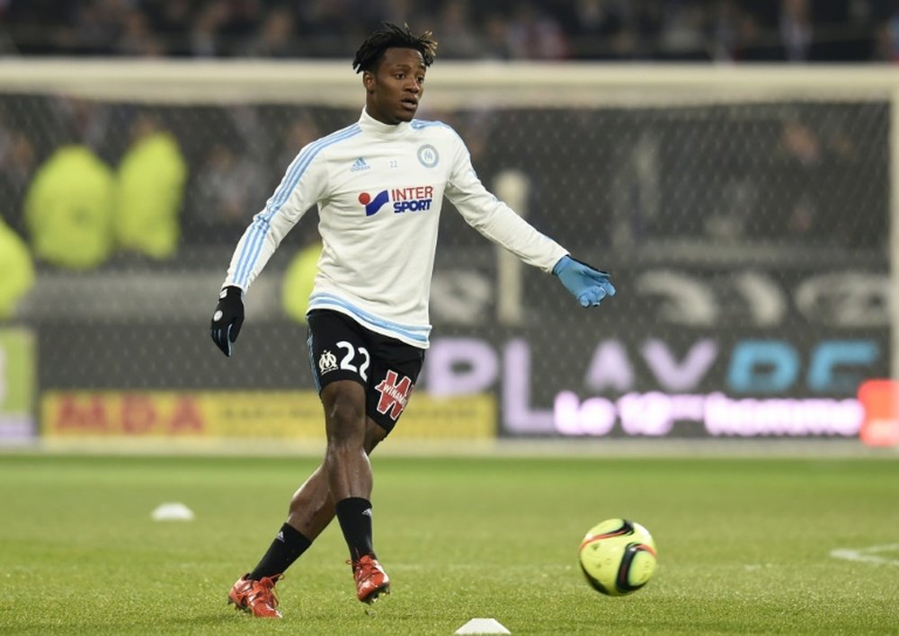 Michy Batshuayi es la última y más cara venta del Olympique de Marsella. AFP