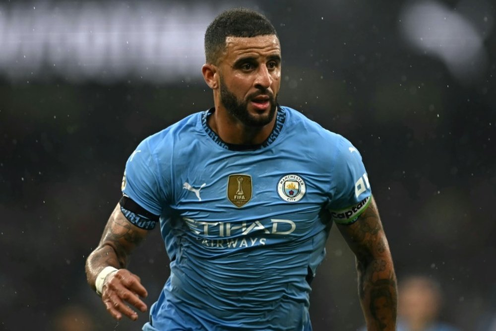 Manchester City defender Kyle Walker has asked to leave the club. AFP