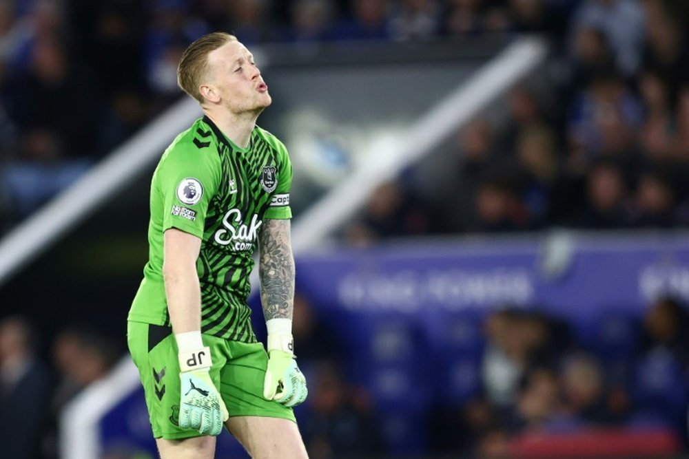 Pickford hoping to keep a clean sheet tonight. AFP