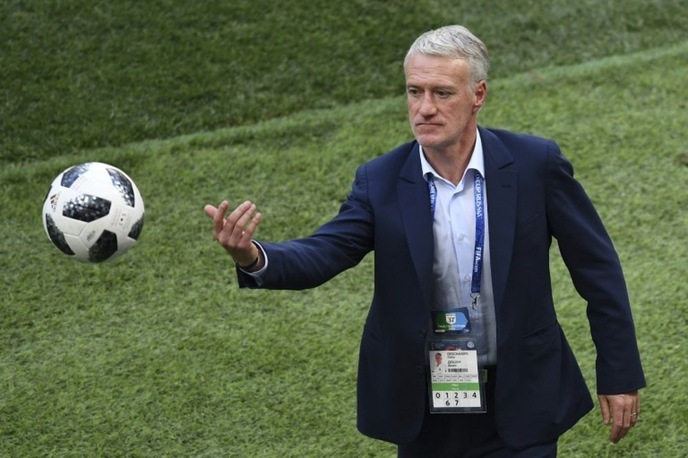 Deschamps wasn't prepared to take any risks. AFP