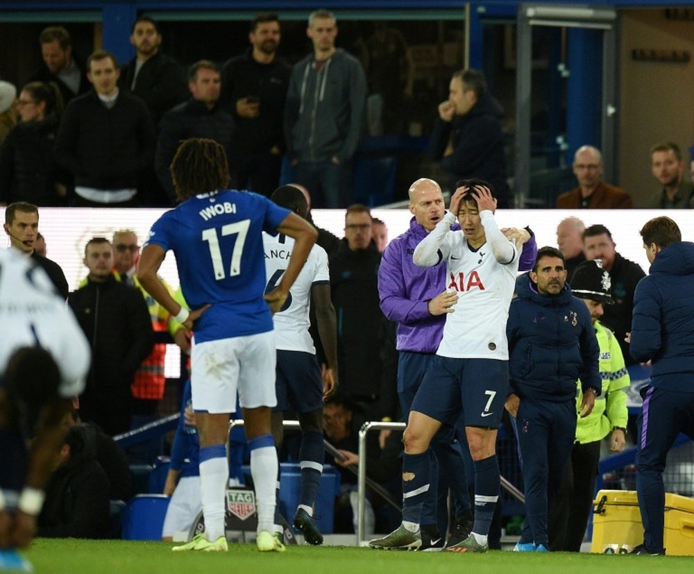 Dele Alli revient sur la réaction de Son. AFP