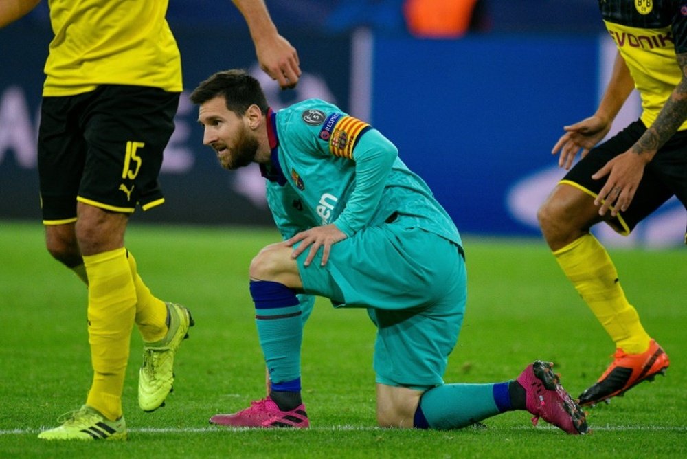 Le Barça ressort les tristes records du passé. AFP