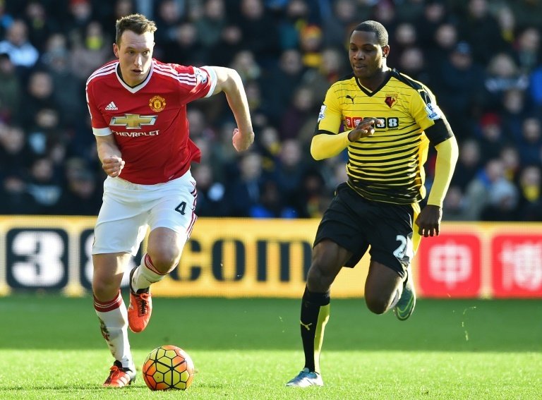 Jones (L) hasn't played since January. AFP