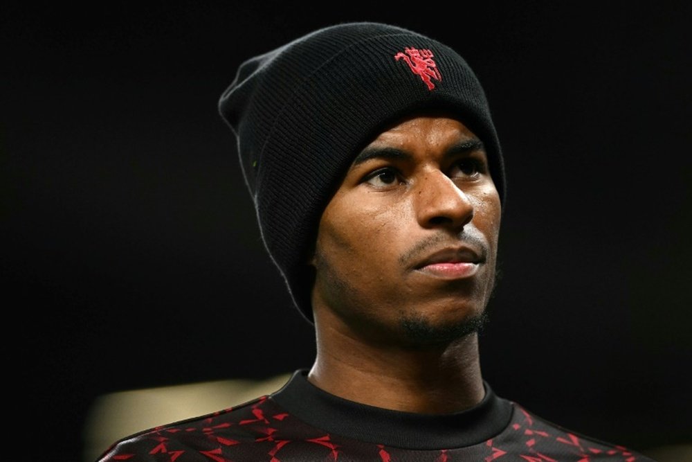 Rashford's ambition of playing in Spain remains very much alive. AFP