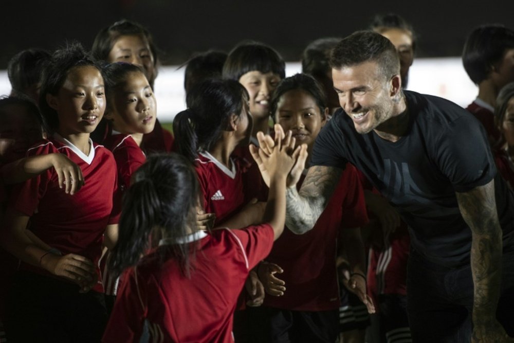 He has spoken: Beckham tips England v Argentina final. AFP