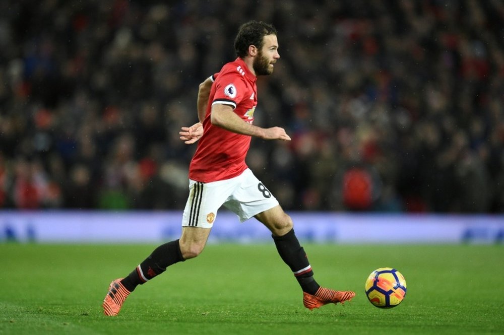 Juan Mata has warned his Manchester United team mates against complacency. AFP