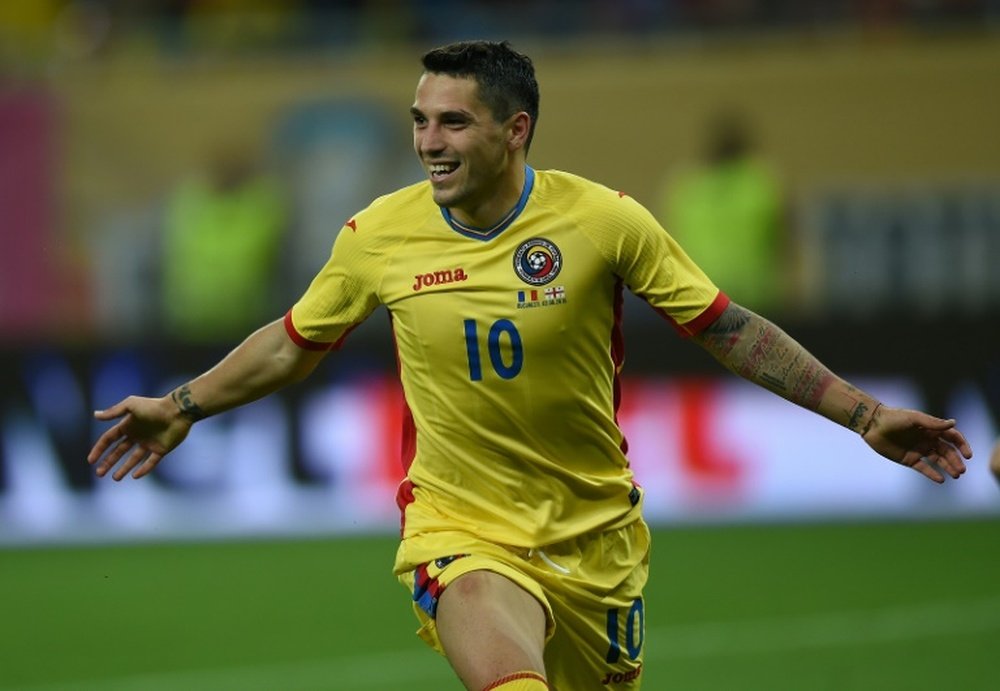 Nicolae Stanciu of Romania, pictured on June 3, 2016, has joined Anderlecht