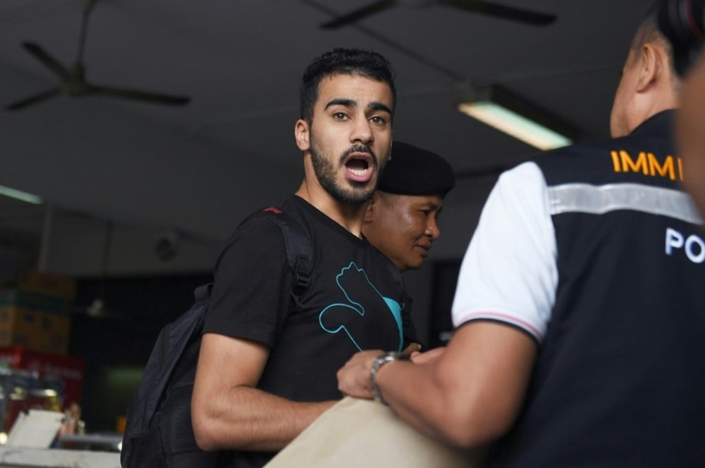 Al Araibi lleva más de dos meses encarcelado. AFP