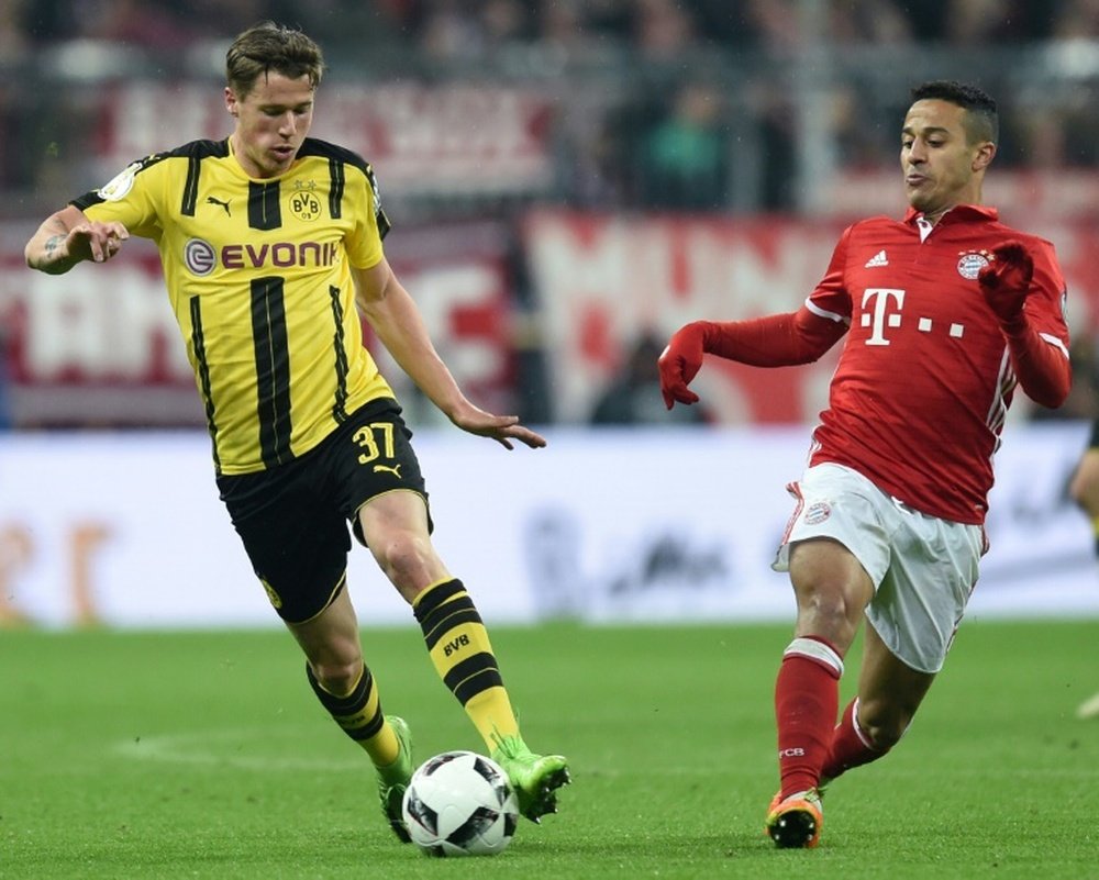 Durm was in Germany's 2014 World Cup winning squad. AFP