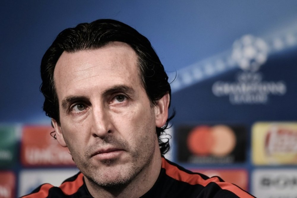 Emery piensa que su equipo ha demostrado que la derrota ante el Barça fue un accidente. AFP