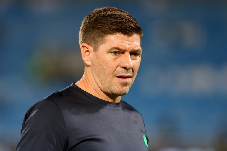 Gerrard deja de ser entrenador del Al Ettifaq. AFP