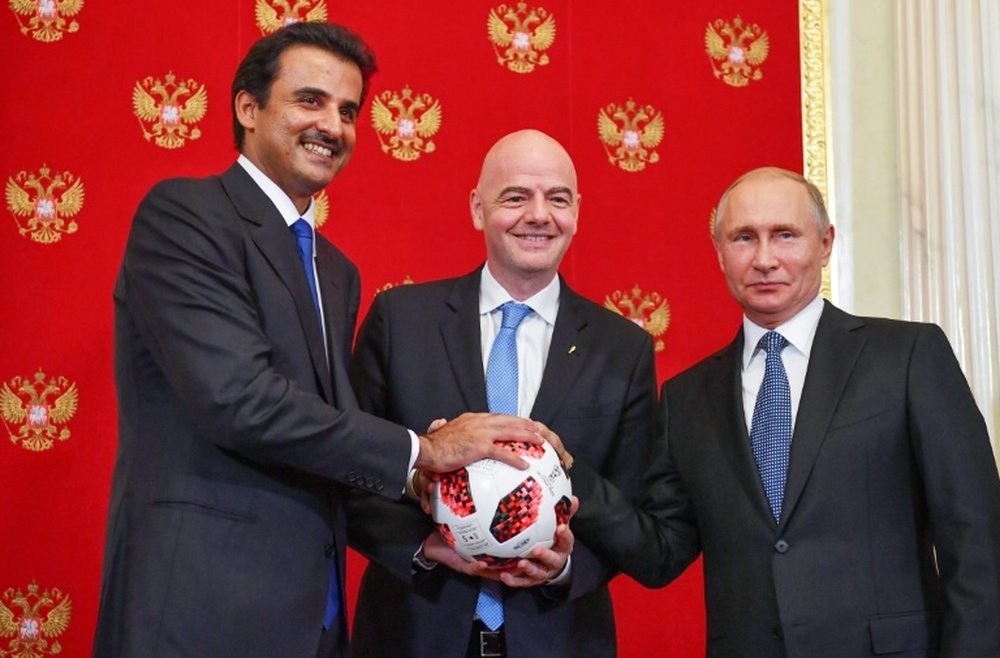 The Qatar World Cup could be the first edition of the tournament to host 48 teams. AFP