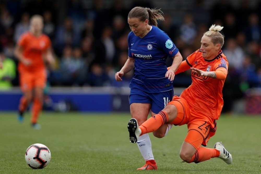 Fran Kirby sufre fatiga. AFP