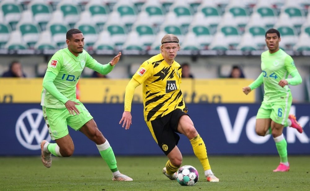 Haalan fez uma grande temporada com a camisa do Dortmund. AFP