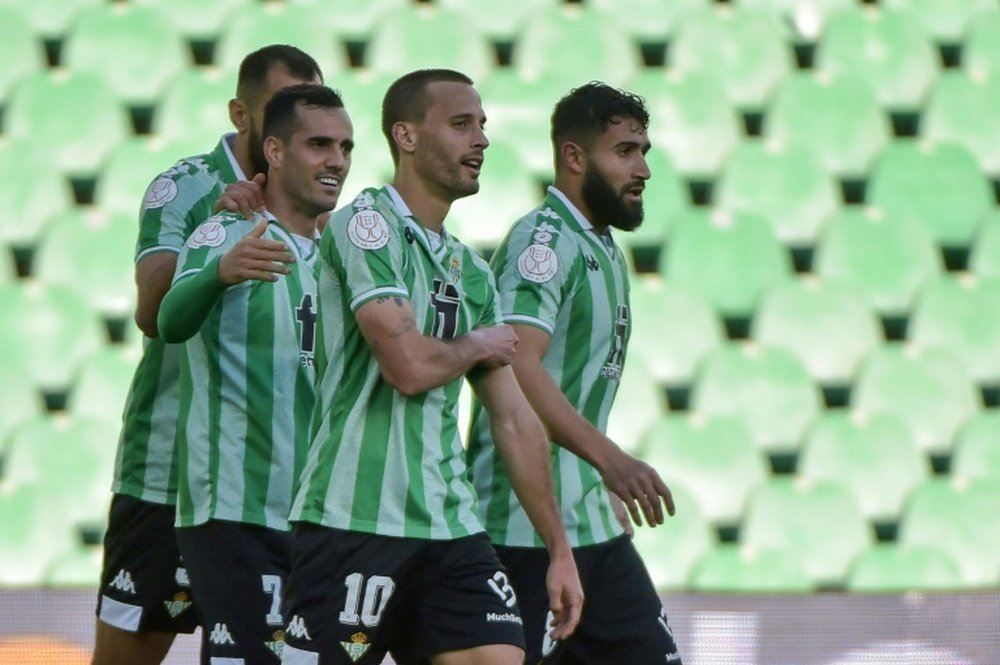 El Betis pasó a cuartos de la Copa del Rey. EFE