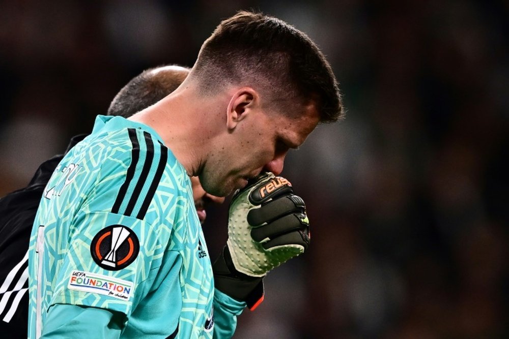 Szczesny commenta il pareggio. AFP