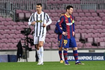 PSG-Manchester United: Messi vs Ronaldo agli ottavi. AFP