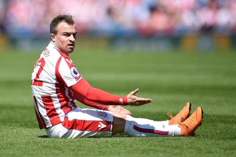 Shaqiri, objetivo 'red'. AFP