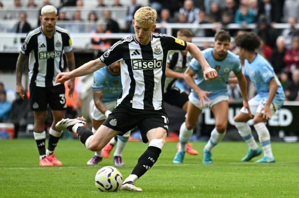 Gvardiol opened the scoring in the first half to give Man City the lead. EFE