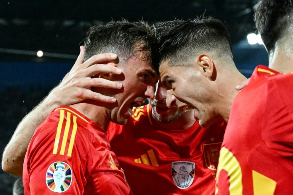 Yamal came close to becoming the youngest player to score in a EURO. AFP