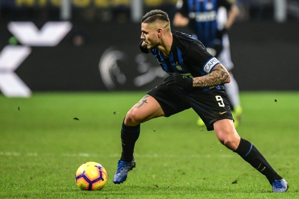 Icardi não renovará com a Inter. AFP