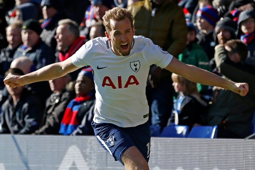 Kane claimed the goal. AFP