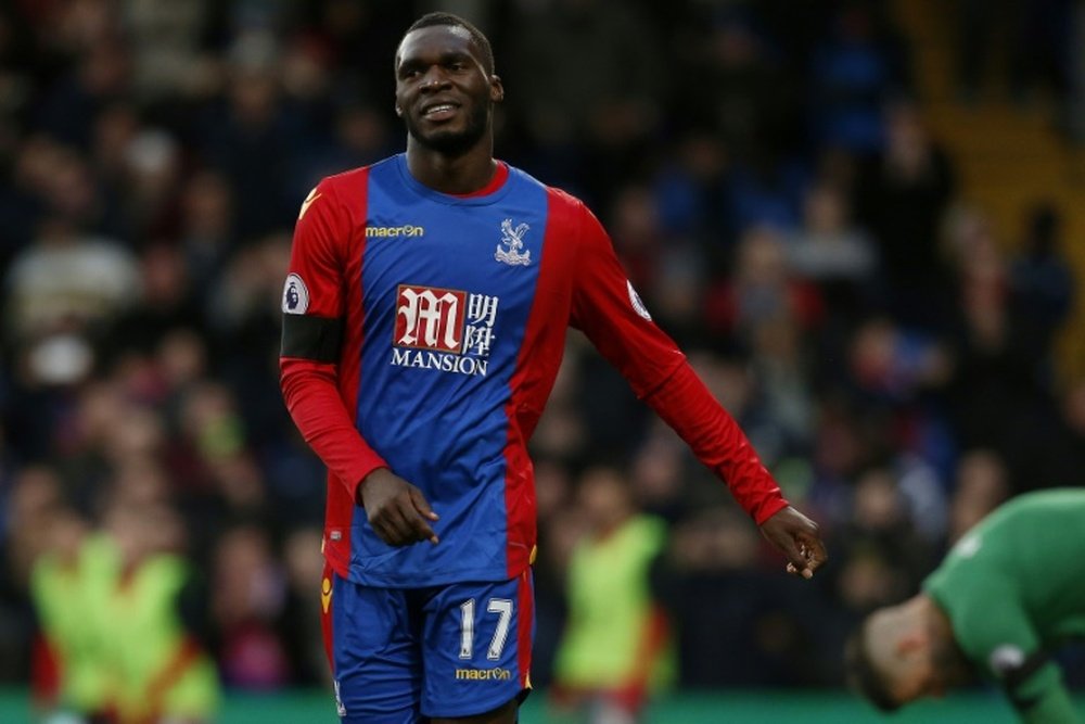 Benteke has scored eight goals in 20 games for Palace. AFP