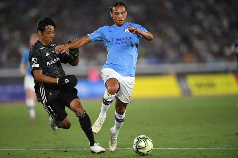 Manchester City veut prolonger Leroy Sané. AFP