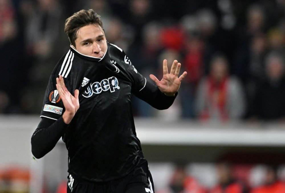Chiesa has had a difficult season at Juventus. AFP