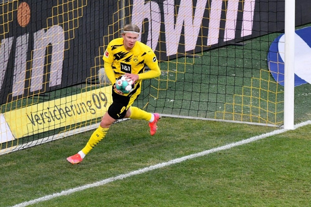 El Borussia logró el empate ante el Hoffenheim. AFP